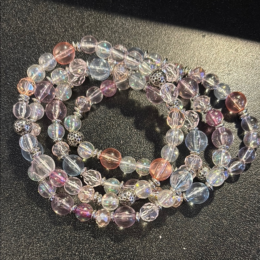4 Elegant Multicolor Beaded Bracelet